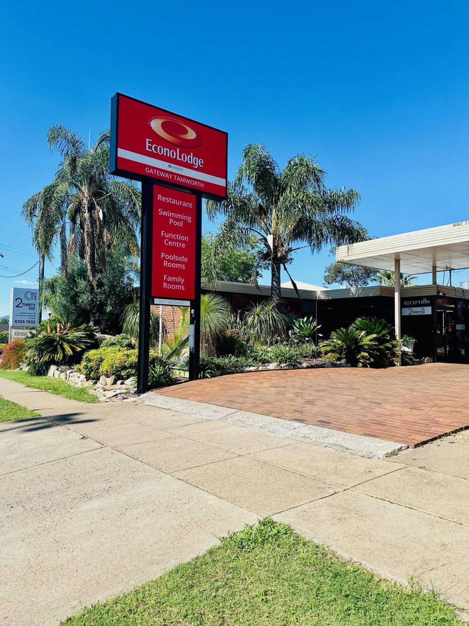 Econo Lodge Gateway Tamworth Exterior foto